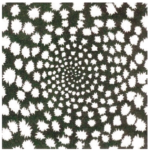 Spiral form constant seen after ingesting LSD