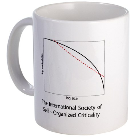 Self-Organized Criticality:  Now on a Mug!